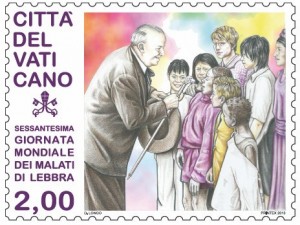 znaczek poczty watykańskiej